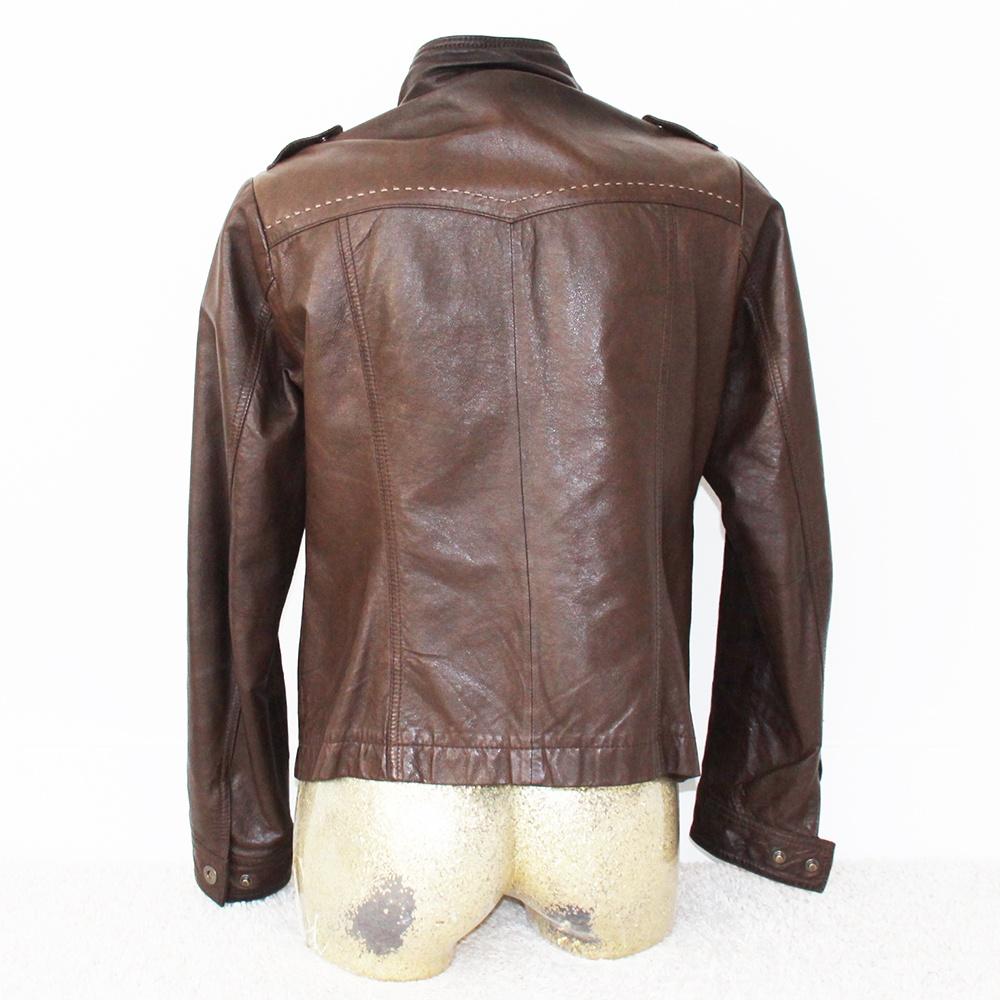 Mooie Soepele Leren Yessica Jas (Maat 38)* € 50,-, Maat 38/40 (M), Bruin, Yessica, Ophalen of Verzenden