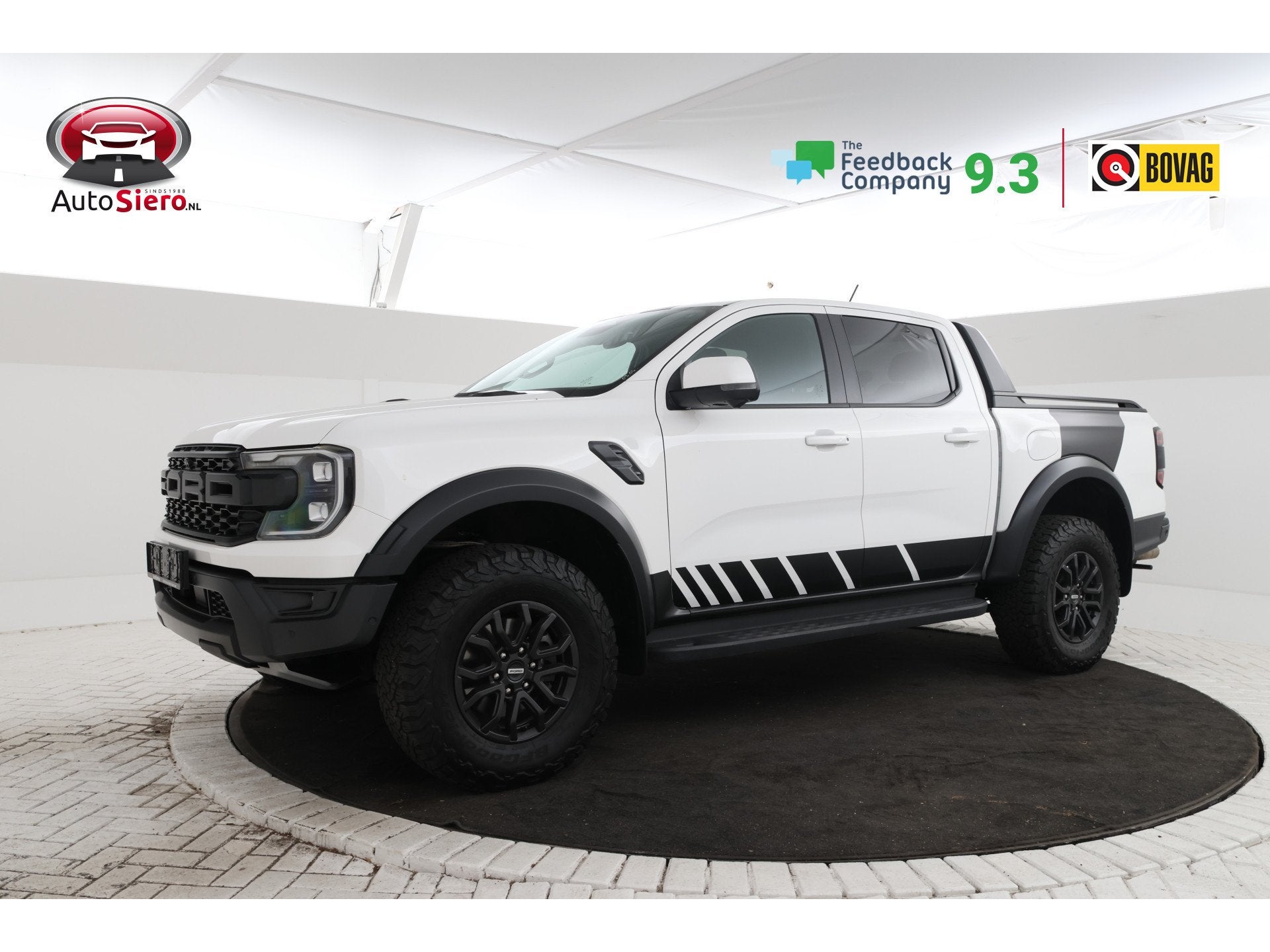 Ford Ranger 3.0 EcoBoost Raptor DC 292Pk 6 cilinder Navigati, Auto's, Ford, 12 maanden, Gebruikt, 287 pk, Wit