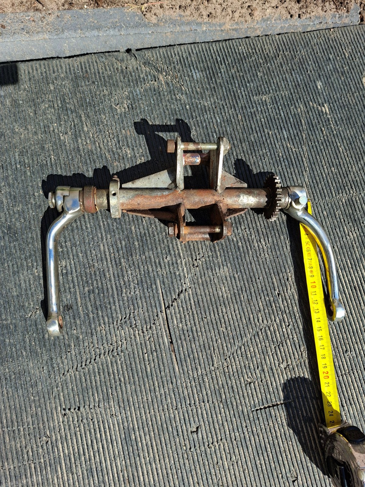zundapp 517  trapstel / trapas, Ophalen of Verzenden, Gebruikt