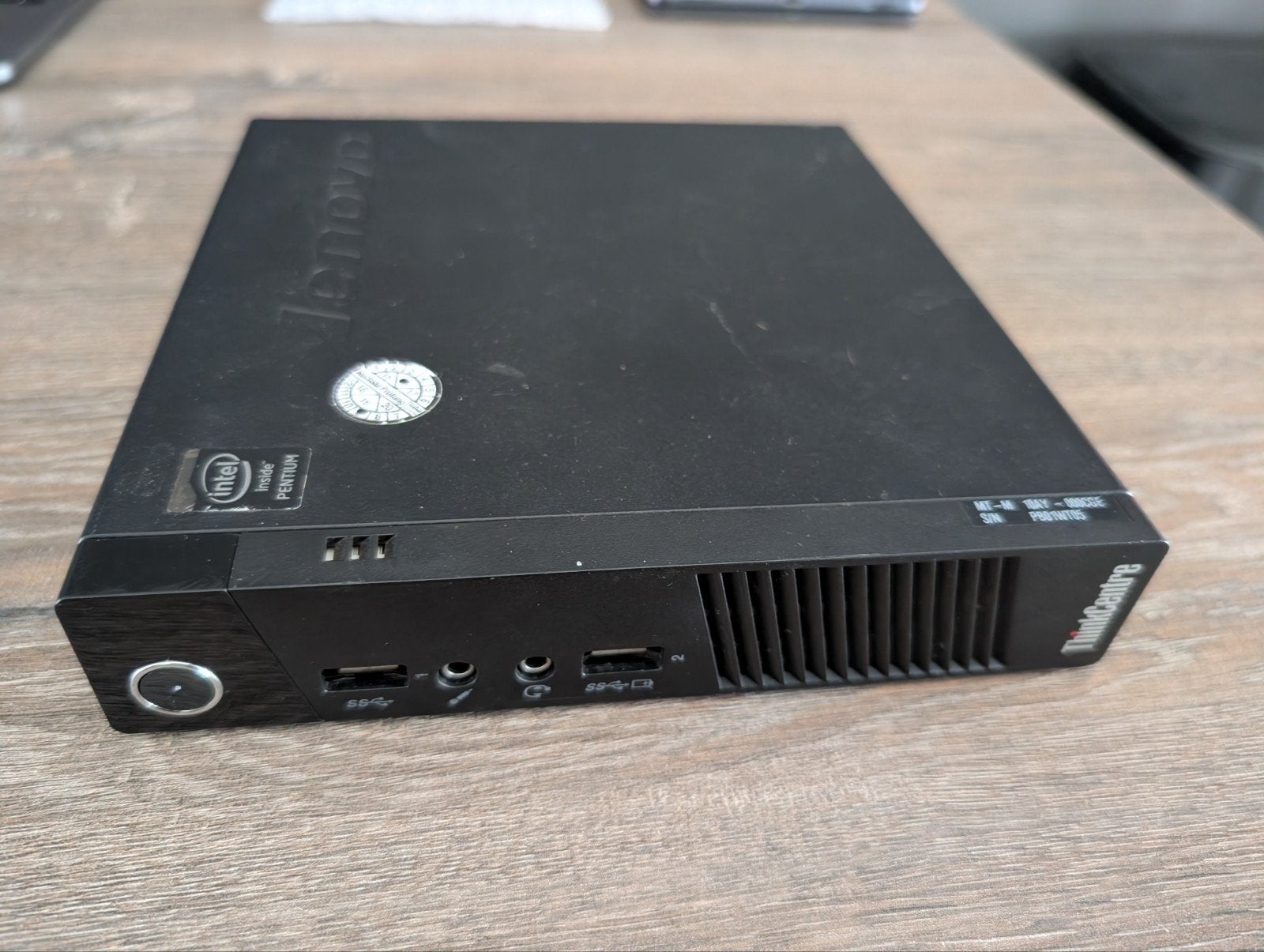 Lenovo ThinkCentre M73 Mini PC - Intel Pentium G3220T, Computers en Software, Desktop Pc's, Gebruikt, 2 tot 3 Ghz, Lenovo thinkcentre