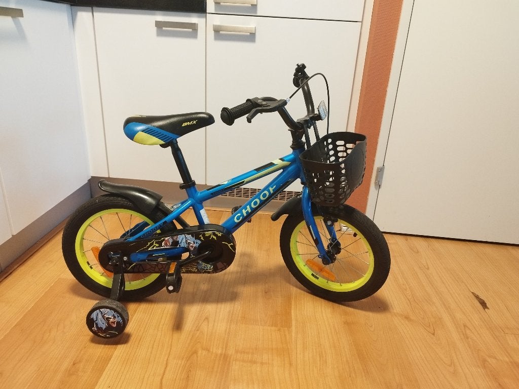Great BMX kids bike 16 inch with training wheels – Like new!, Ophalen, Zo goed als nieuw, 16 inch, Handrem