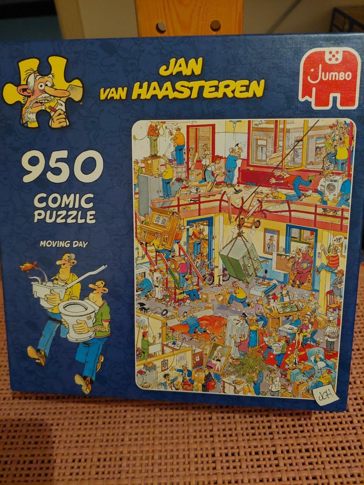 Jan van Haasteren Comic Puzzel - Moving Day (950 stukjes), Hobby en Vrije tijd, Denksport en Puzzels, Ophalen, 500 t/m 1500 stukjes