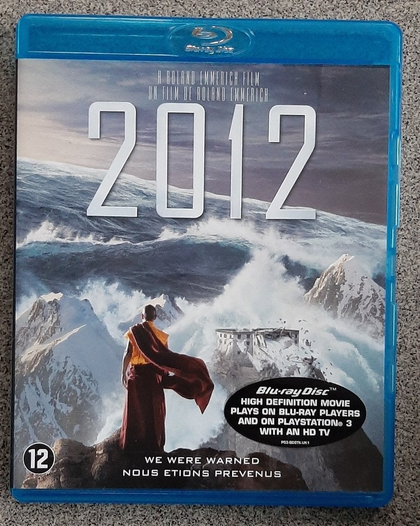 Blu-ray 2012, Cd's en Dvd's, Vanaf 12 jaar, Ophalen of Verzenden, Zo goed als nieuw, Science Fiction en Fantasy