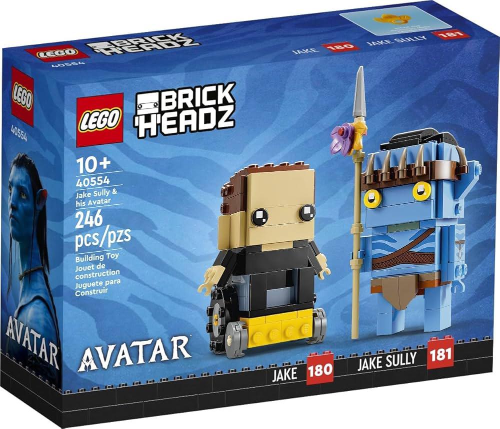 Lego 40554 Brickheadz Jake Sully & his Avatar Sealed, BrickHeadz, Lego, Compleet, Nieuw