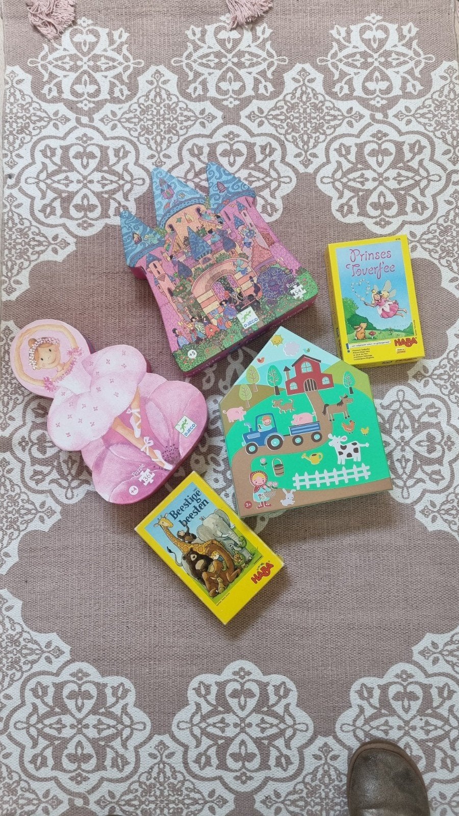 haba Diverse puzzels en spellen voor kinderen, Ophalen, 10 tot 50 stukjes, Gebruikt, 2 tot 4 jaar
