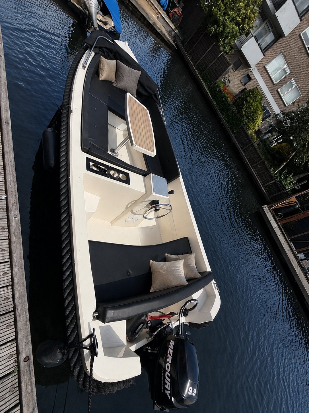 Corsiva 475 Limited Sloep met Mercury 9.9 PK Buitenboordmoto, Tender, Tot 1.00 meter, Zo goed als nieuw, Corsiva