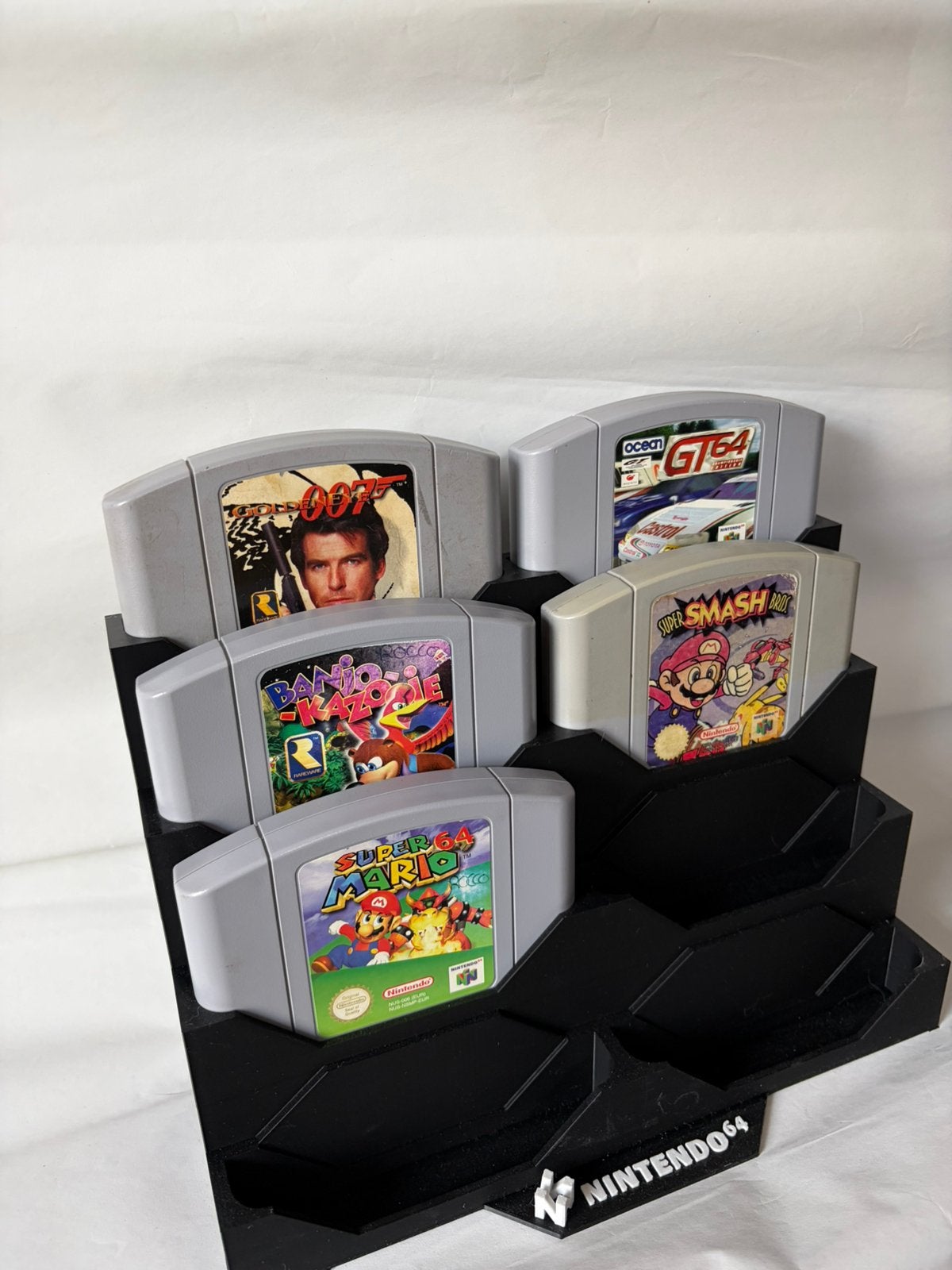 Spel houder nintendo 64. Spellen NIET inbegrepen, 1 speler, Eén computer, Ophalen of Verzenden, Zo goed als nieuw