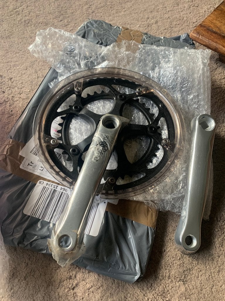 Shimano FC-A050 crankstel - nieuw, ongebruikt, Nieuw, Aluminium, Racefiets, Shimano