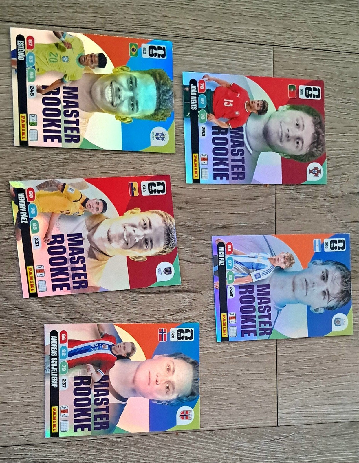 Panini Adrenalyn XL Master Rookie Voetbalkaarten, Hobby en Vrije tijd, Stickers en Plaatjes, Ophalen of Verzenden, Nieuw