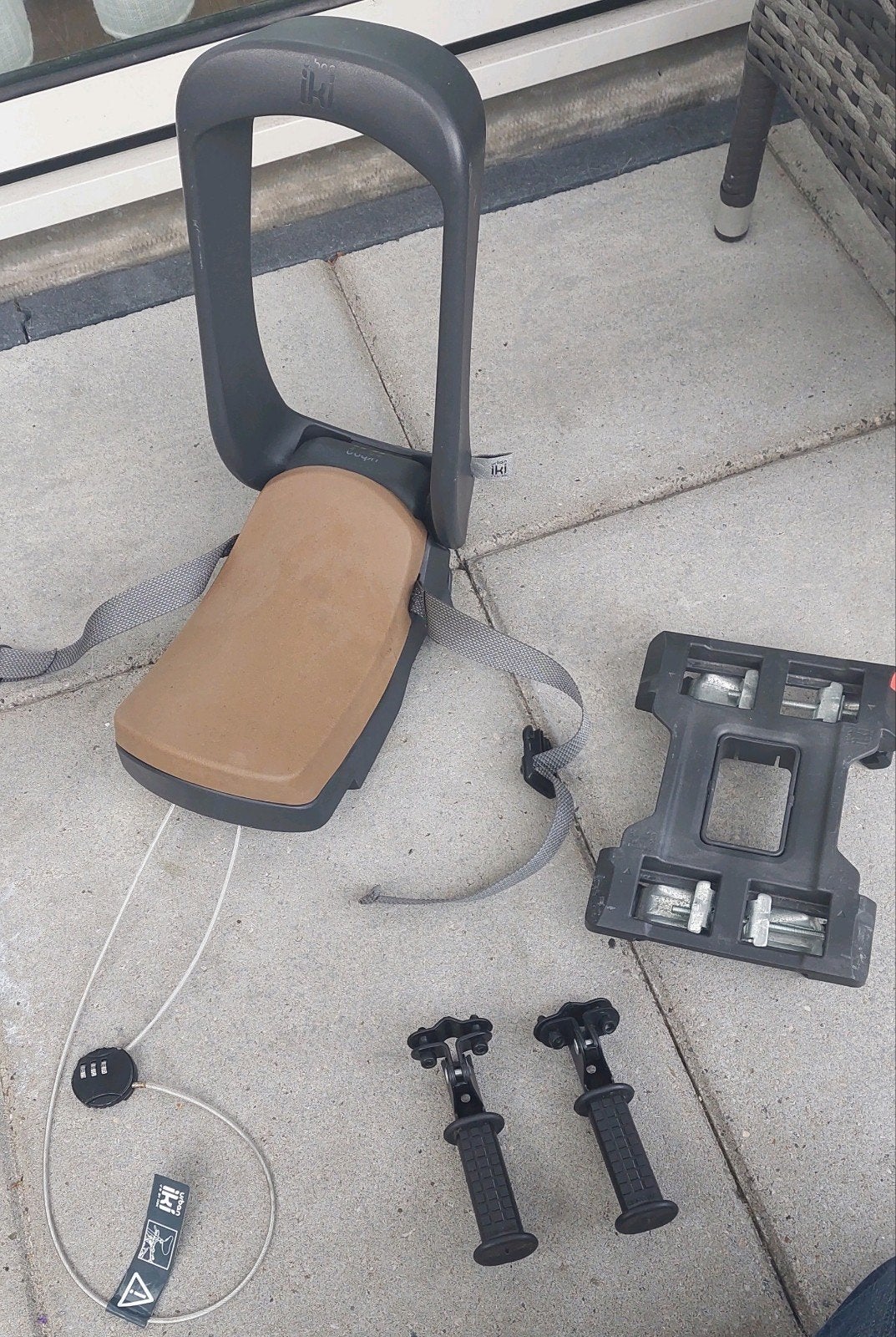 Urban iki junior fietszitje , gebruikt, Ophalen of Verzenden, Gebruikt, Achterzitje, Urban Iki