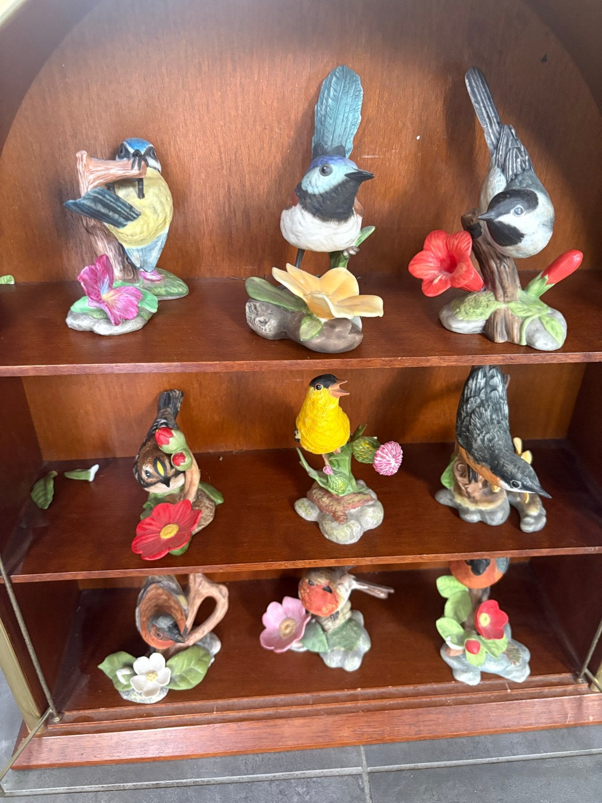 Franklin Porcelain Vogels en Bloemen van de Wereld Collectie, Ophalen of Verzenden, Ossenkamppad 25, Franklin, Beeldje(s)