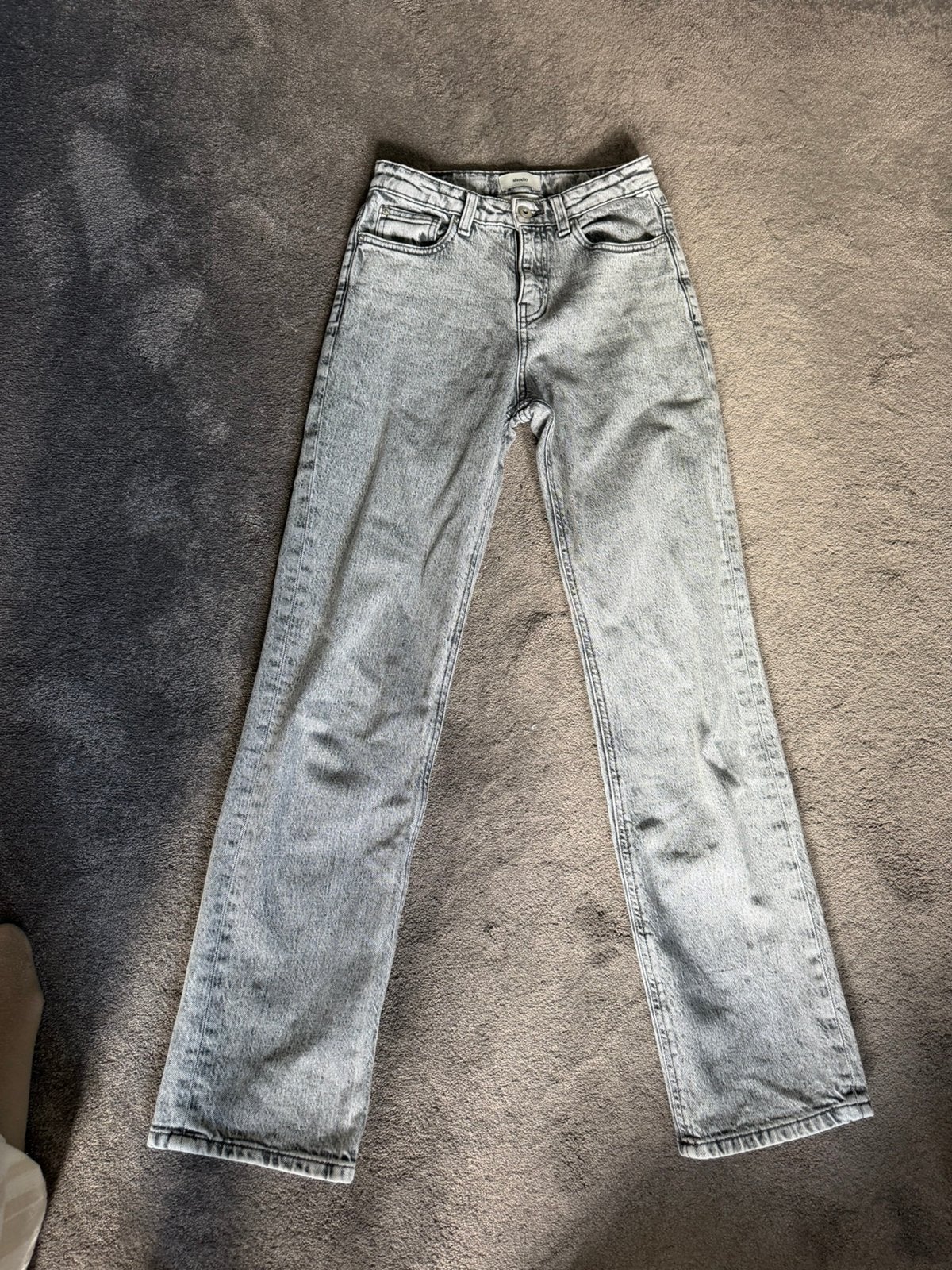 Spijkerbroek meisje grijs Shoeby mt 164, Ophalen of Verzenden, Zo goed als nieuw, Meisje, Broek