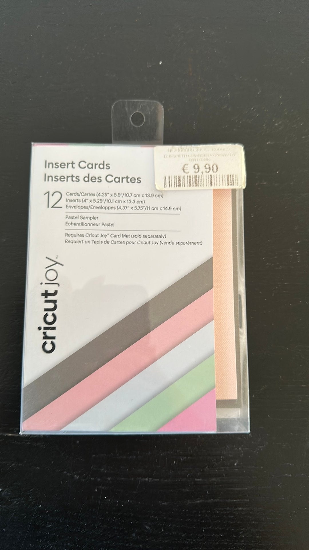 Nieuw! Cricut insert cards 12 stuks!, Ophalen of Verzenden, Nieuw, Overige thema's, Blanco kaart of Basiskaart