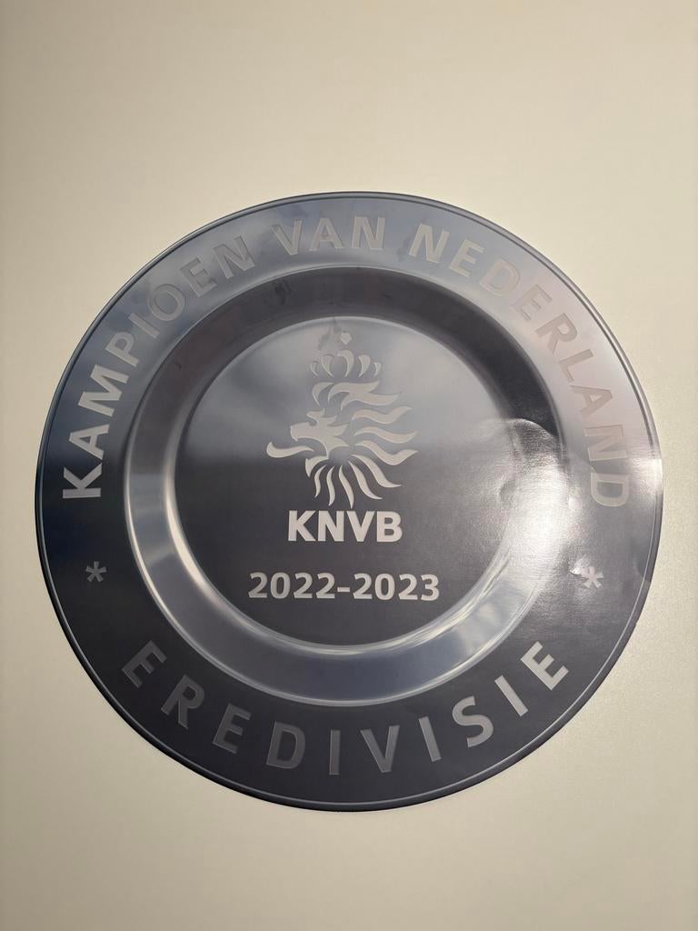 Feyenoord Kampioensschaal Eredivisie 2022-2023 Poster Plaat, Ophalen of Verzenden, Nieuw, Feyenoord, Poster, Plaatje of Sticker