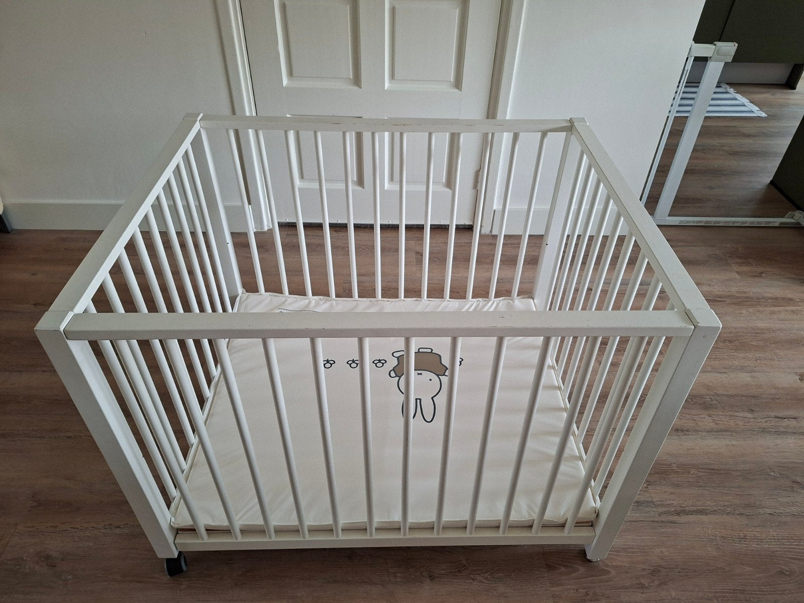 Witte baby box 73x76x98 cm, Kinderen en Baby's, Ophalen, Gebruikt