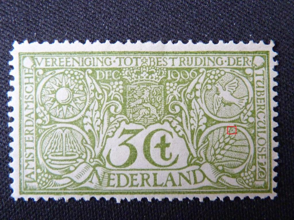 plaatfout 85 pm3 , ongebruikt., Postzegels en Munten, Verzenden, T/m 1940, Postfris