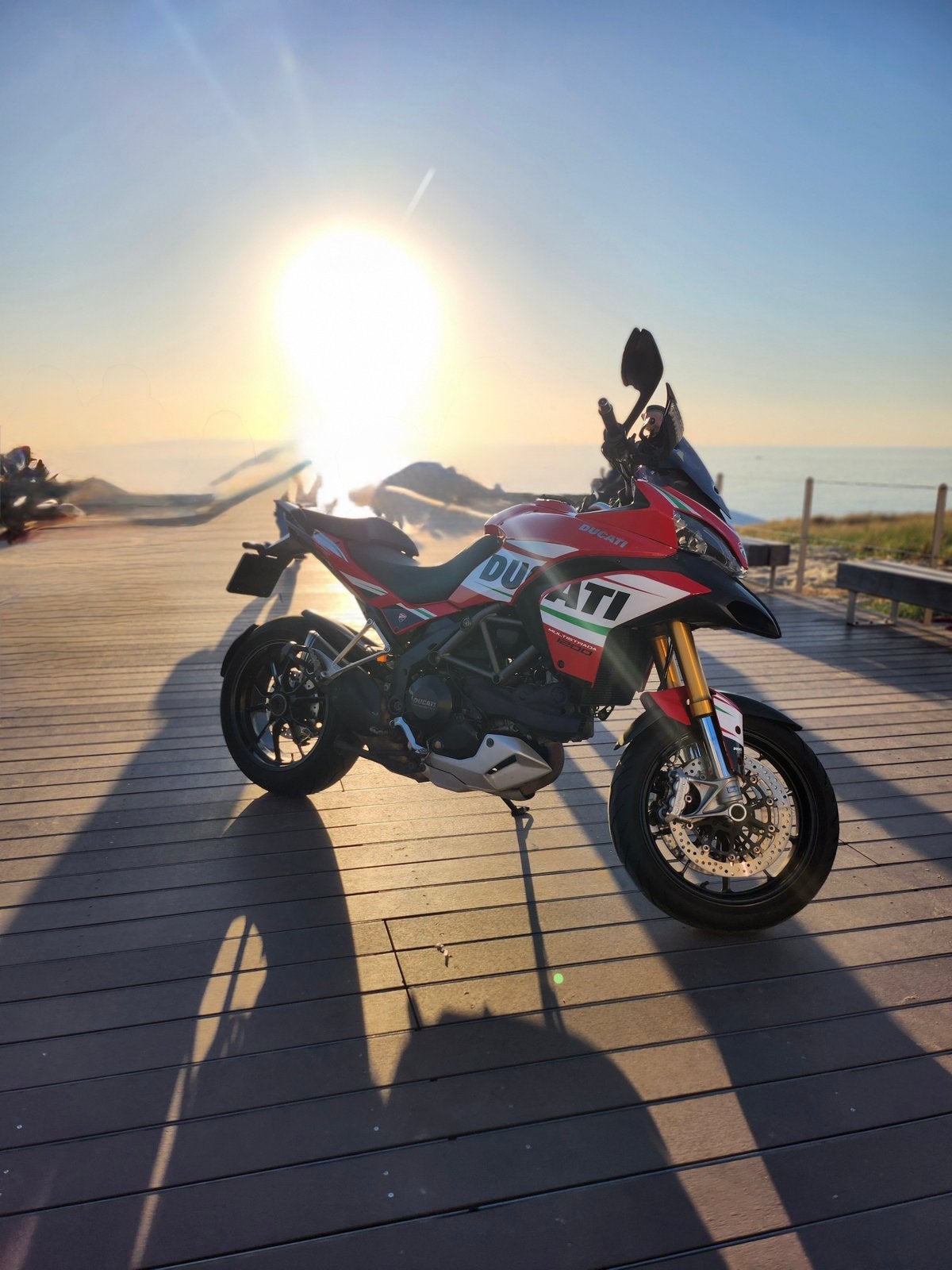 Ducati multistrada v2 1200s, Ophalen, Gebruikt