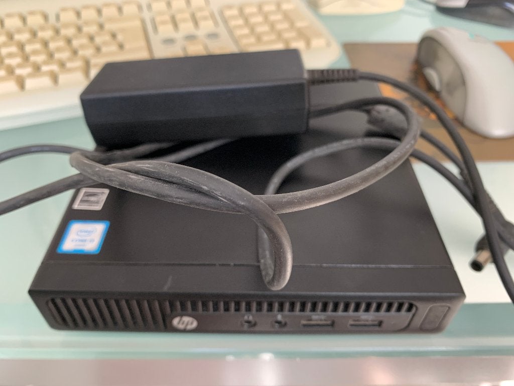 Mini PC, Computers en Software, Desktop Pc's, Gebruikt, 2 tot 3 Ghz, HP >, Ophalen of Verzenden