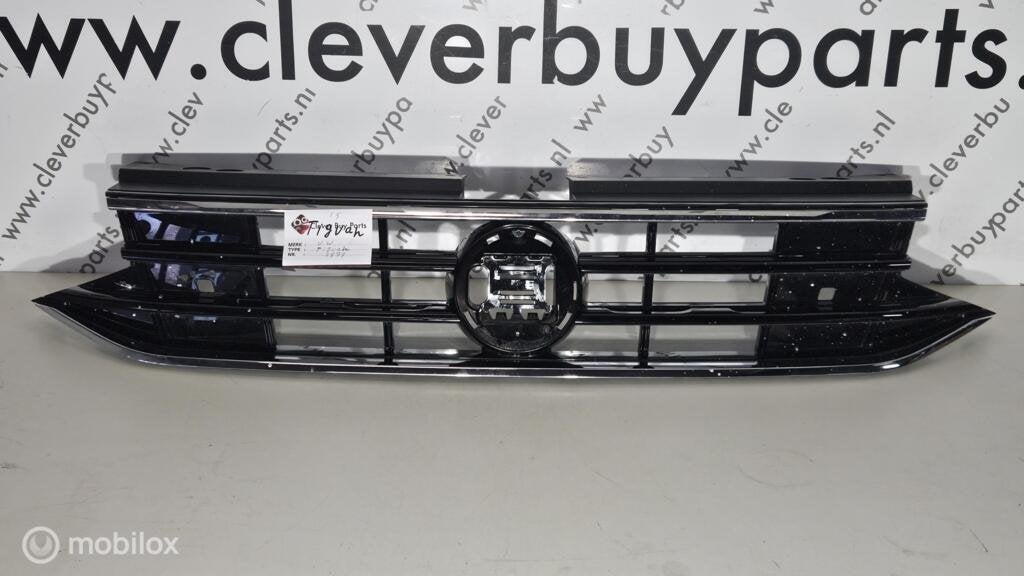 Grill origineel Volkswagen Tiguan II ('18-'24) 5NA855655N, Auto-onderdelen, Gebruikt, Volkswagen, Ophalen of Verzenden, Volkswagen