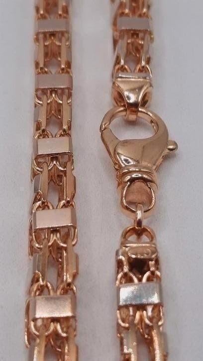 gouden Magnum ketting 14kt Massief, Www.bredajuwelier.nl, Nieuw, Ophalen of Verzenden, Www.bredajuwelier.nl