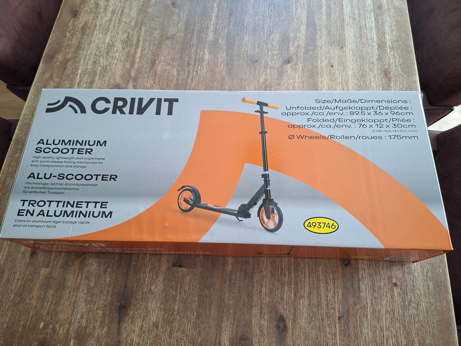 Nieuwe Crivit aluminium step, Ophalen, Nieuw, Gewone step, Crivit