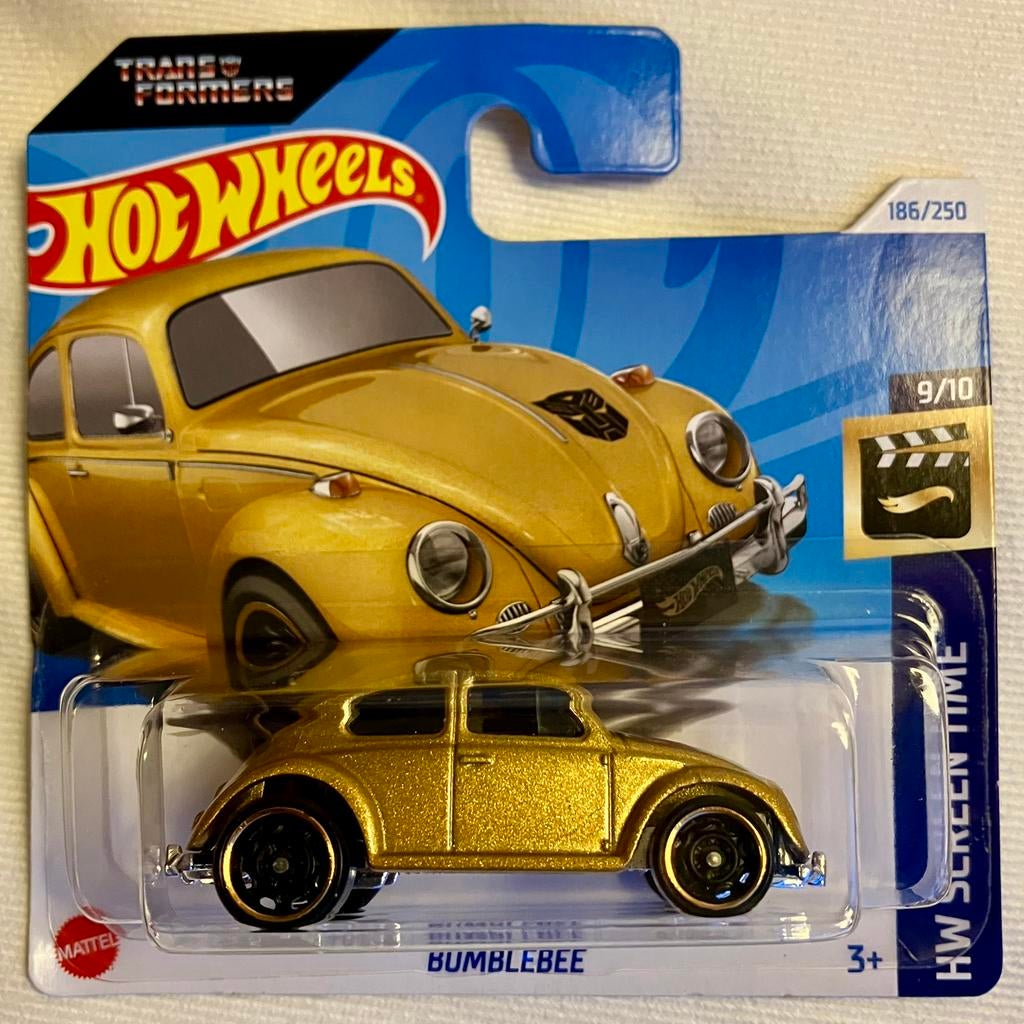 Hot Wheels Bumblebee Beetle goud Transformers, Ophalen of Verzenden, Nieuw, Auto