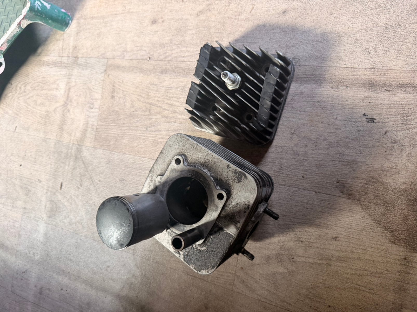125cc cillinder ac, Ophalen of Verzenden, Zo goed als nieuw, Uitlaat
