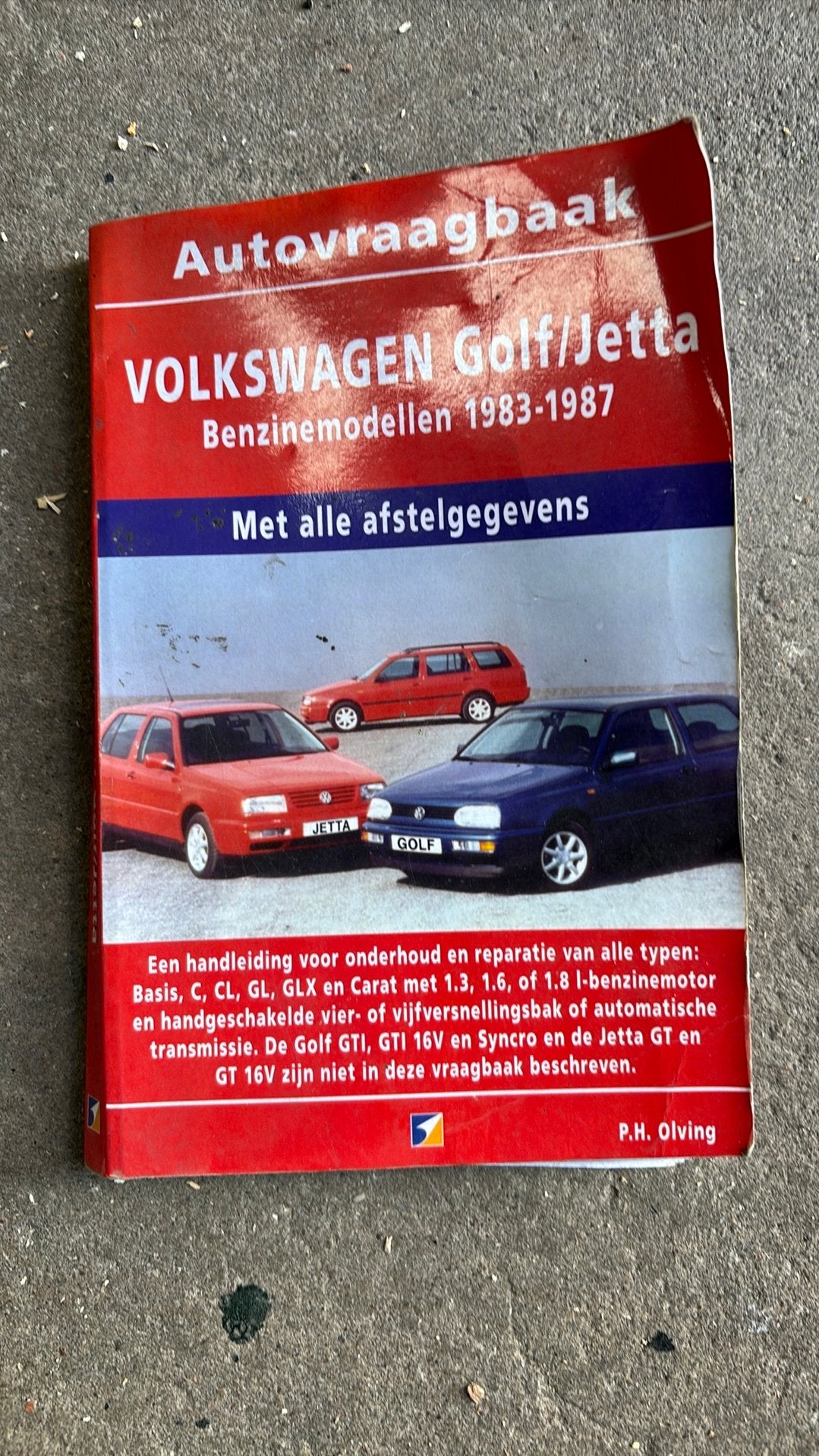 Autovraagbaak Volkswagen 1983/87, Ophalen of Verzenden, Gelezen, Volkswagen