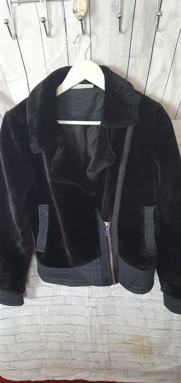 Noisy May Zwart Faux Fur Bomberjack - Nieuw, Verzenden, Zwart, Nieuw, Maat 36 (S)