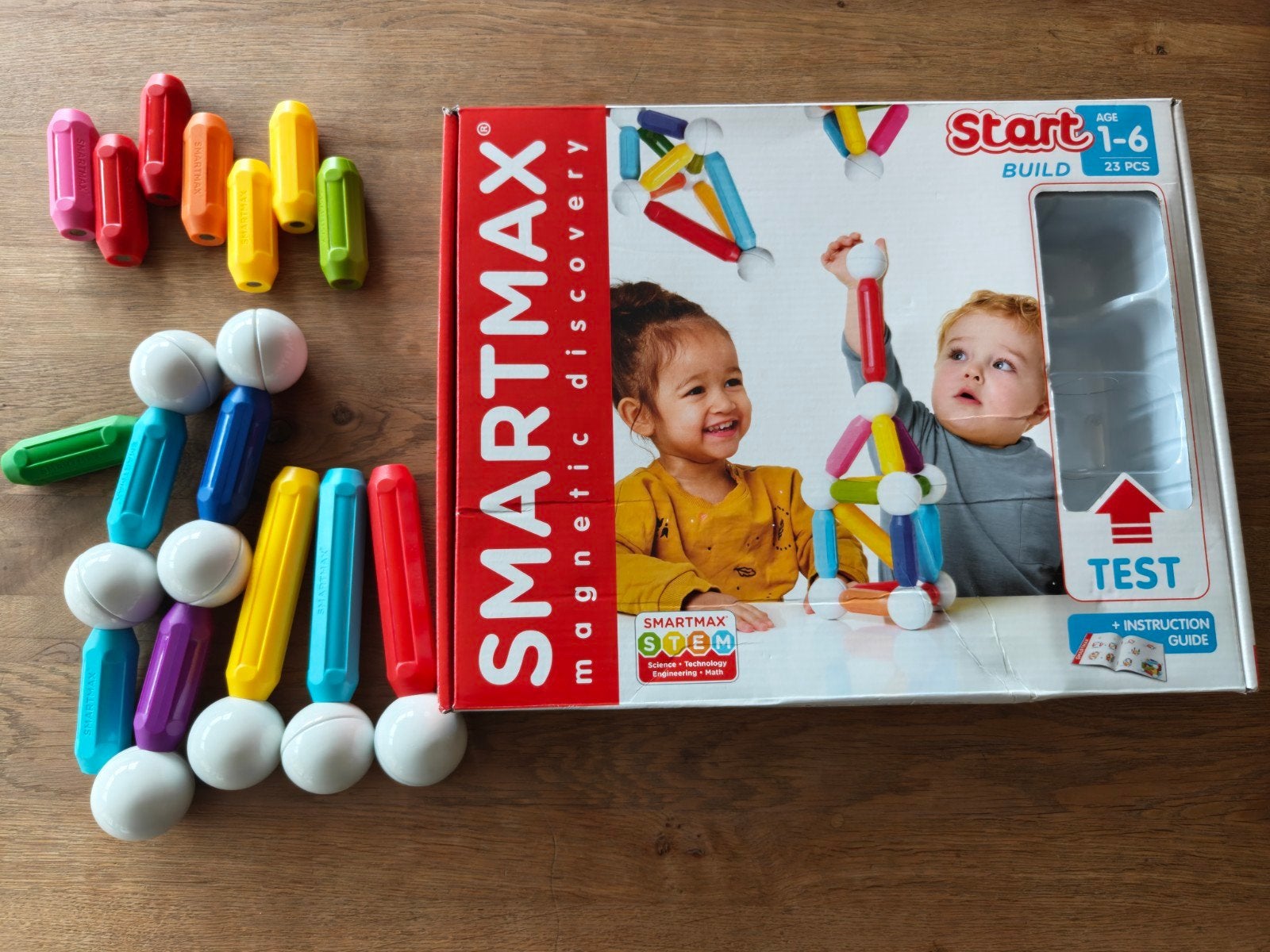 SmartMax Magnetic Discovery Start 1-6 - 23 delig, Ophalen of Verzenden, Zo goed als nieuw, Bouwen