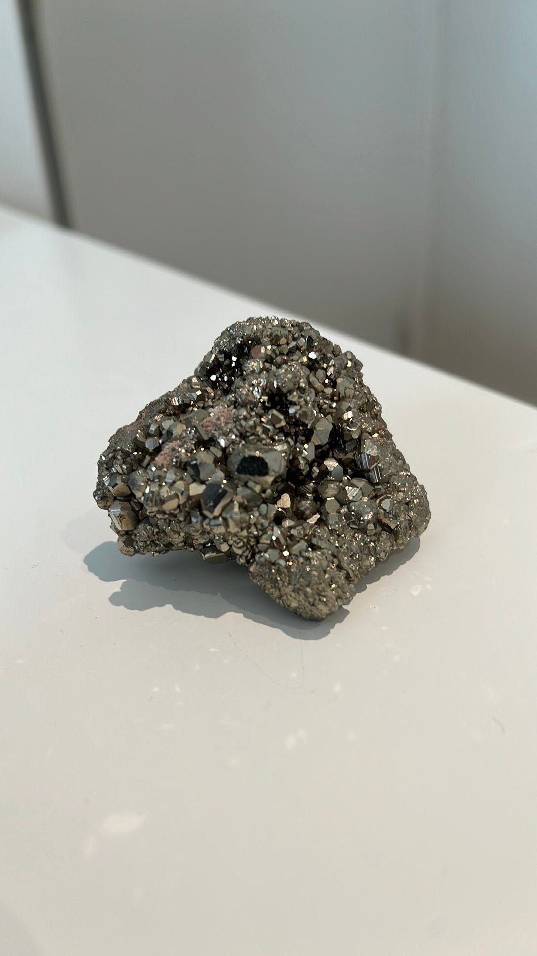 Mooi stuk Pyriet, Verzamelen, Ophalen of Verzenden, Mineraal