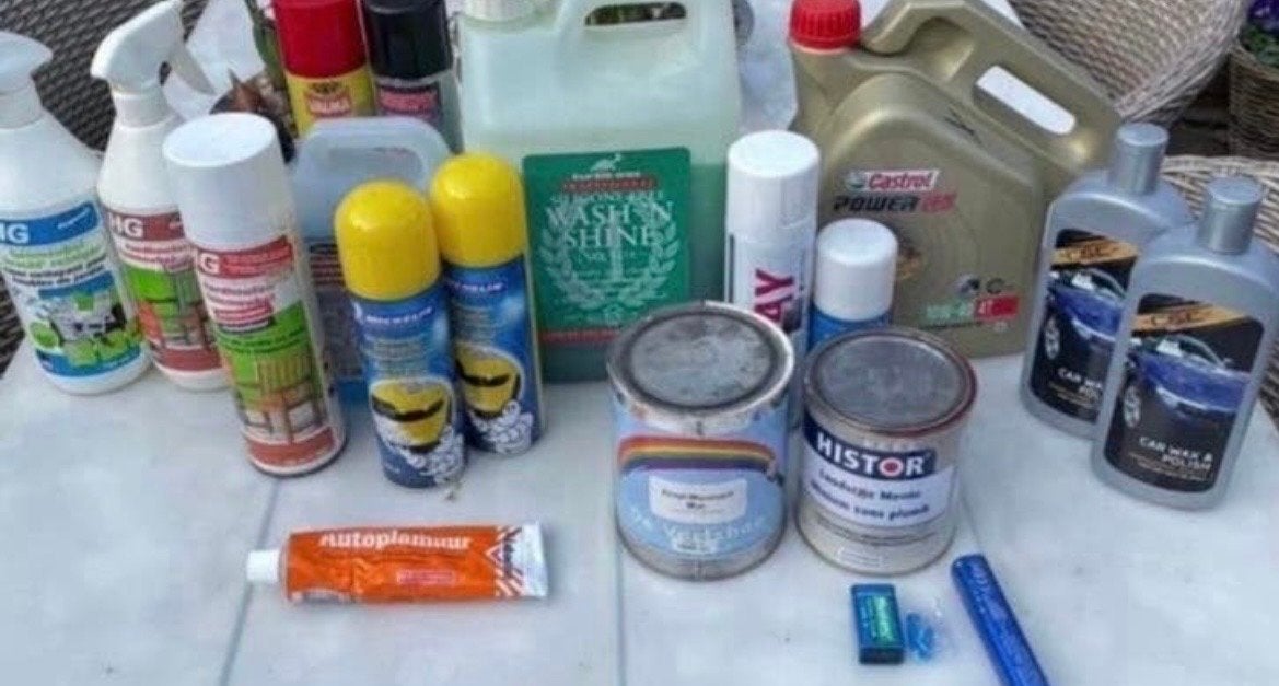 Diverse schoonmaak- en onderhoudsproducten, Ophalen of Verzenden