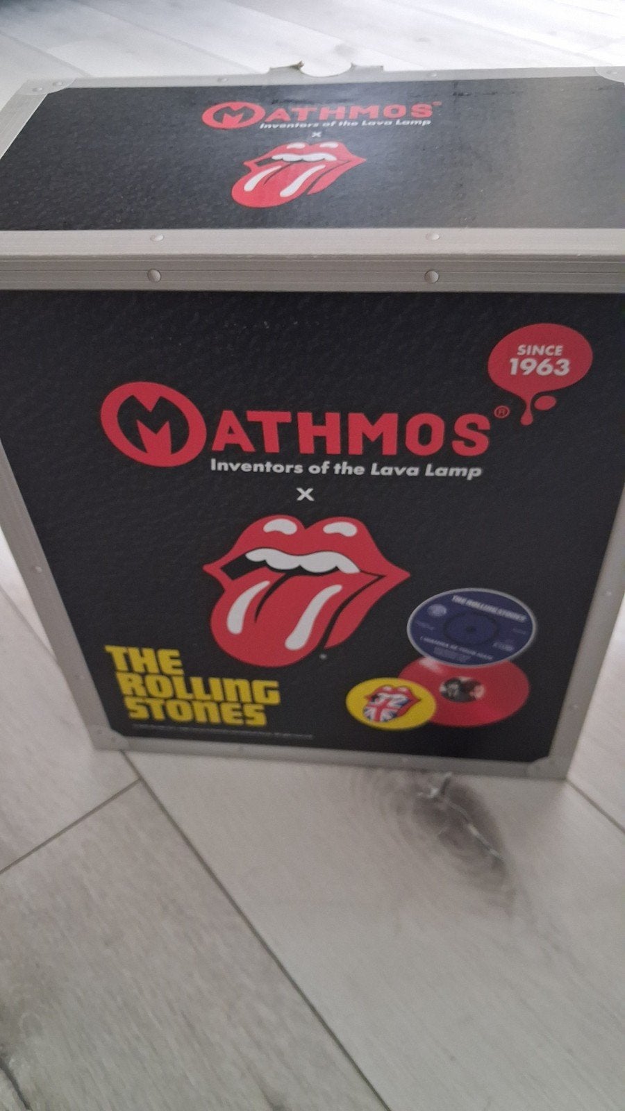 mathmos rolingstone lava lamp, Metaal, Overige merken, Nieuw, Ophalen of Verzenden