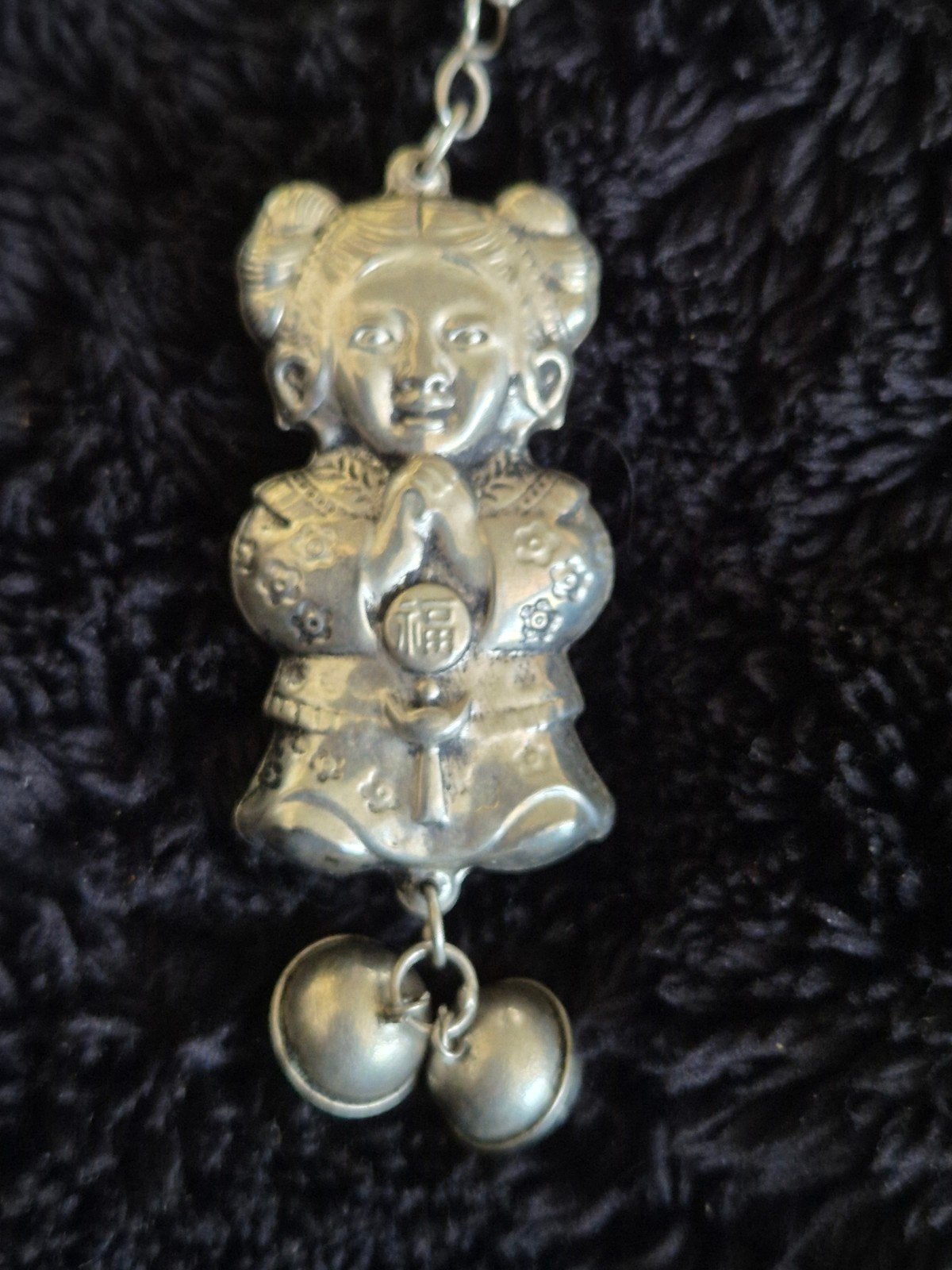 Zilveren hanger, Overige voorstellingen, Ophalen of Verzenden, Zo goed als nieuw, Zilver