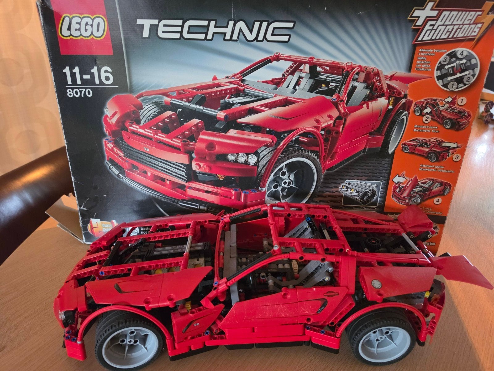 Lego Technic Supercar 8070, Ophalen, Gebruikt, Overige merken