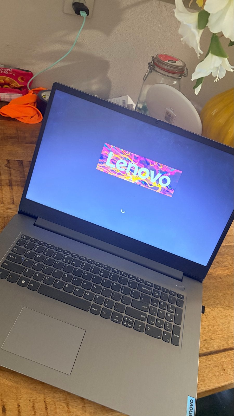 Lenovo laptop 17" - perfecte staat, slim en licht