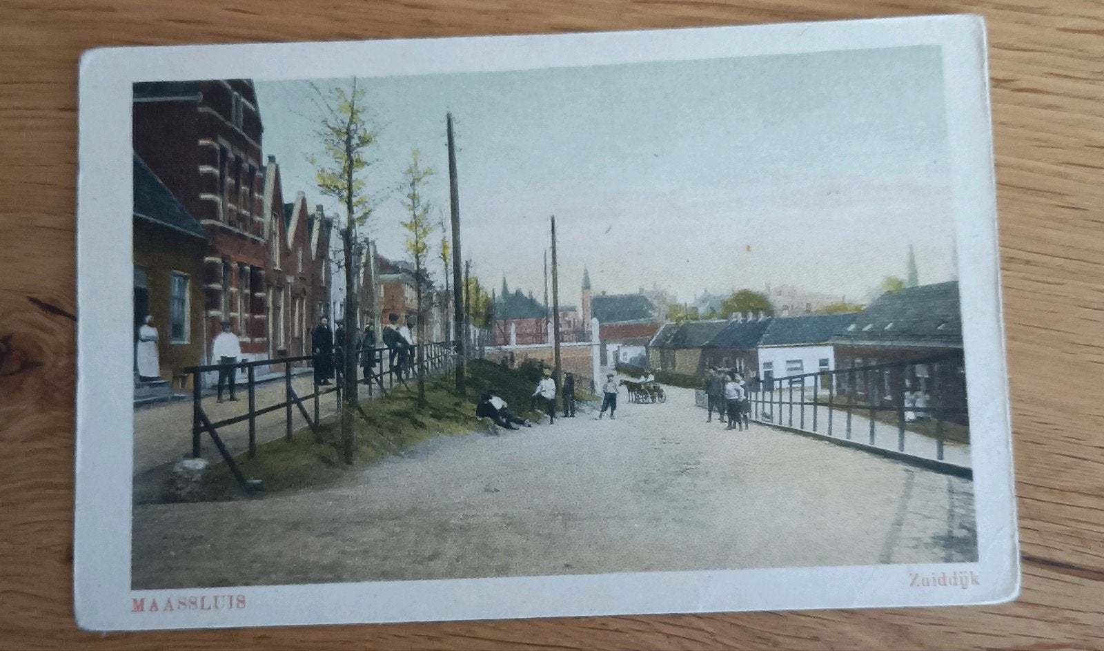 Ansichtkaart Maassluis Zuiddijk, Ophalen of Verzenden, Voor 1920, Ongelopen, Zuid-Holland