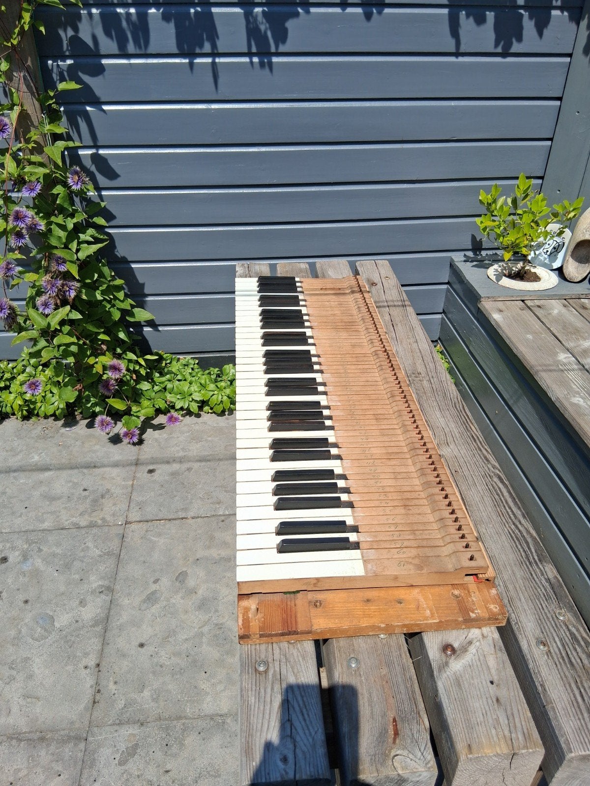 Harmonium onderdelen, Ophalen of Verzenden, Gebruikt, Overige typen