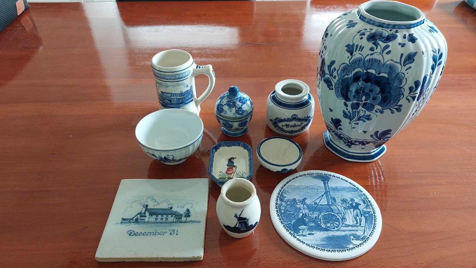 Delfts Blauw Collectie: Vazen, Mokken en Meer, Antiek en Kunst, Ophalen