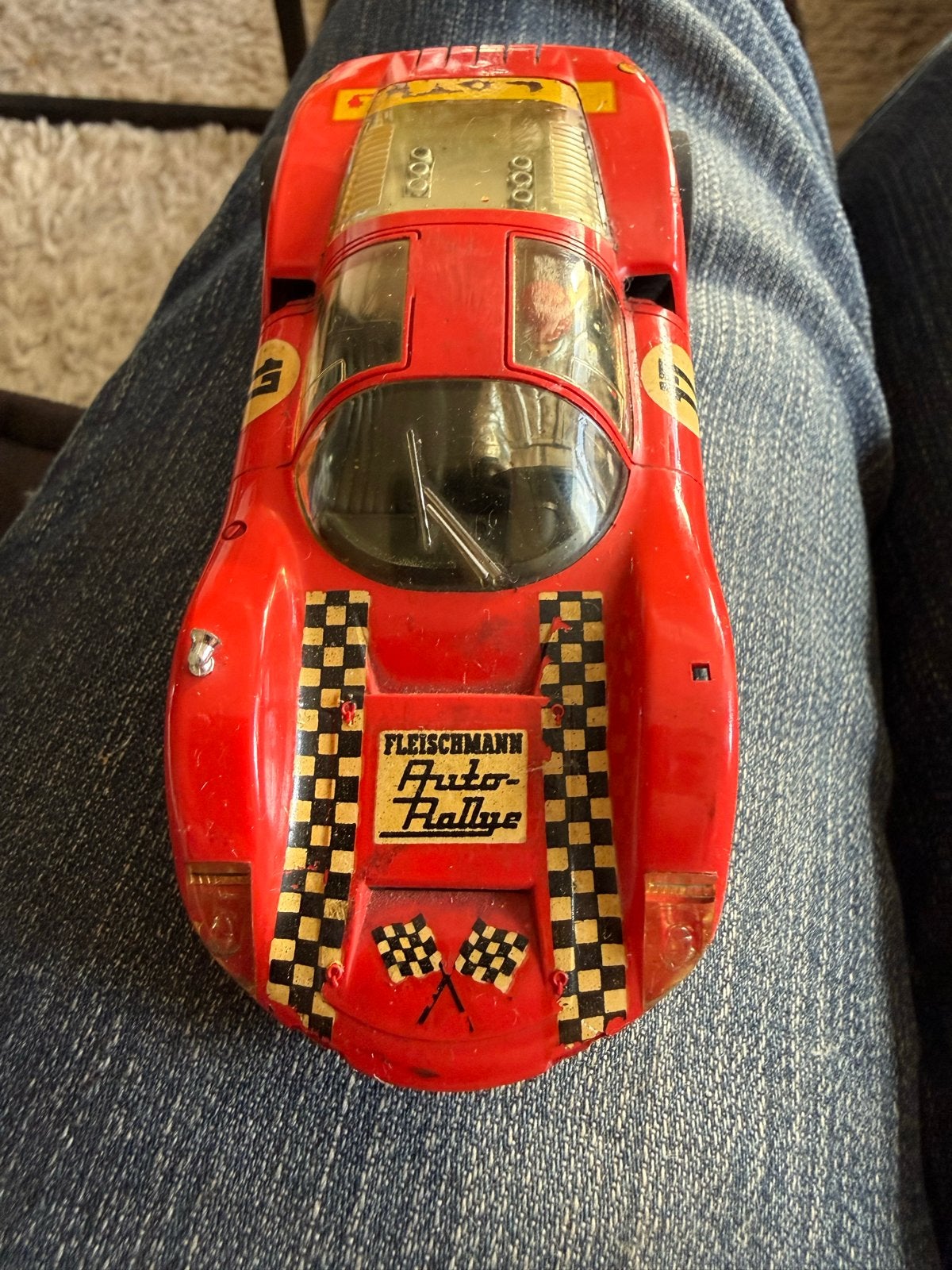 Fleischmann Auto-Rallye 3220 Porsche Carrera 6- Niet getest, Gebruikt, Ophalen of Verzenden, Elektrisch, Fleischmann