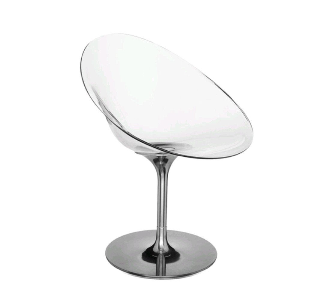 Philippe Starck  ERO/S/ set 4 stuks draaibaar op trompetvoet, Ophalen, Moderne design stoelen, Overige kleuren, Zo goed als nieuw
