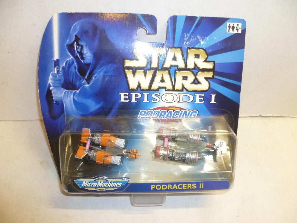 Star Wars Micro Machines Podracers 11 Hasbro 1999 film tv, Verzamelen, Star Wars, Ophalen of Verzenden, Nieuw, Replica