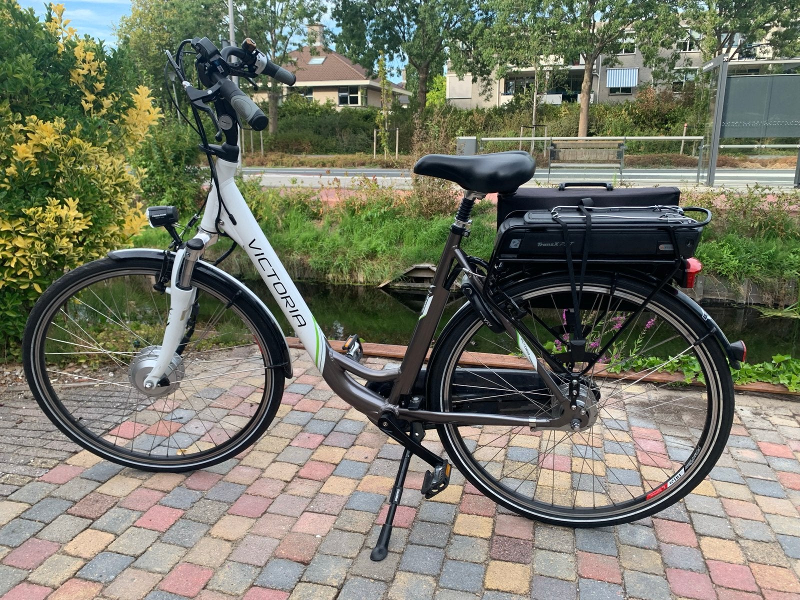 Victoria Niederrheim E-bike met TranzX accu, Gebruikt, 51 tot 55 cm, 50 km per accu of meer, Ophalen