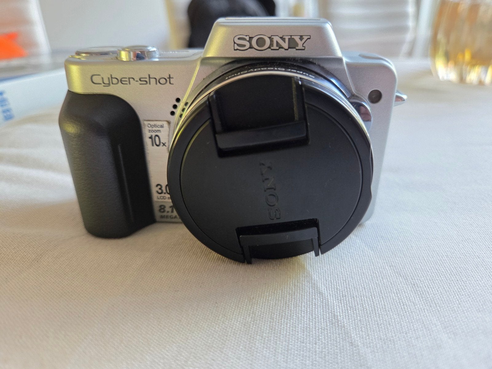 Sony Cyber-shot DSC-H10 Digitale Camera, Verzenden, Zo goed als nieuw, Sony, Geheugenkaart