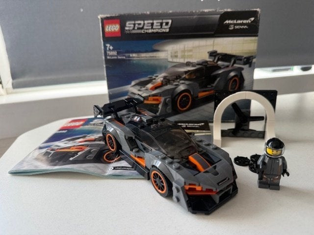lego speed champion 75892 Mc Laren Senna, Gebruikt, Lego, Complete set, Speed Champions