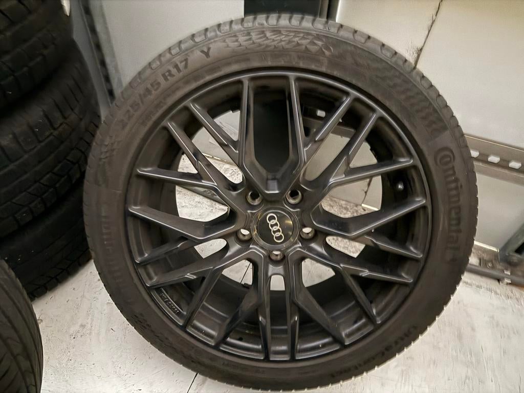 Continental zomerbanden 17inch incl. velgen Audi A3, Banden en Velgen, Nieuw, 17 inch, Ophalen of Verzenden