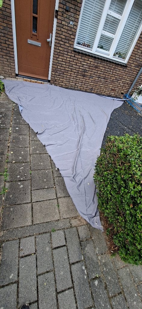 Tarp | Zonnescherm | Schaduwdoek, Ophalen of Verzenden, Gebruikt
