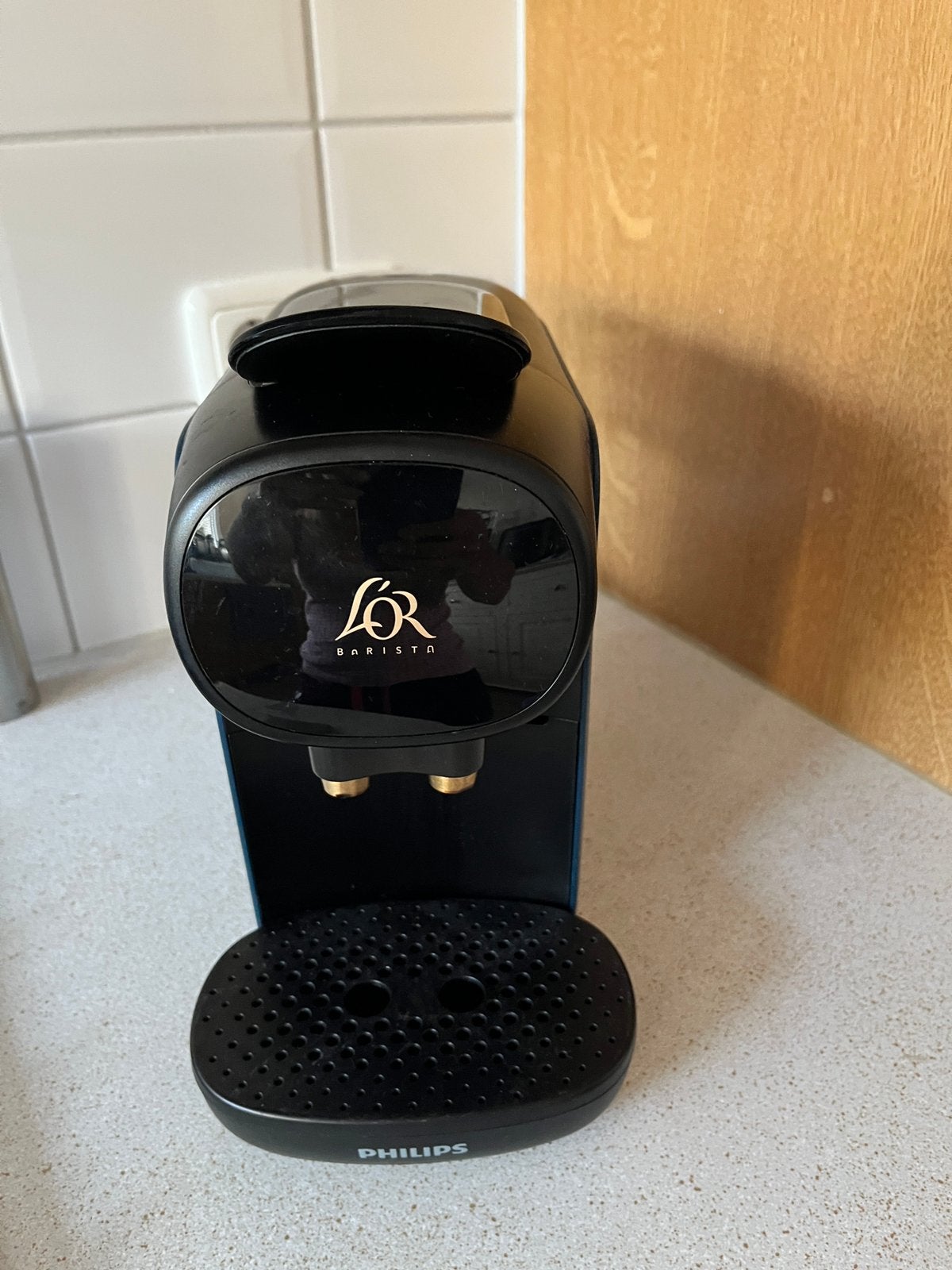 Philips L’Or Barista, Witgoed en Apparatuur, Koffiezetapparaten, Ophalen, Gebruikt, Koffiemachine, Koffiepads en cups