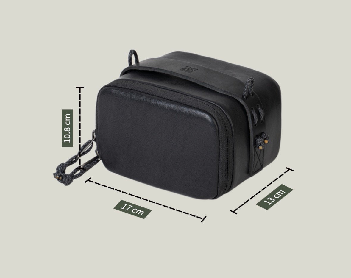 Wotancraft Leren Camera Pouch L NIEUW, voor o.a. Leica Q2/Q3, Ophalen of Verzenden, Zo goed als nieuw, Schoudertas, Overige merken