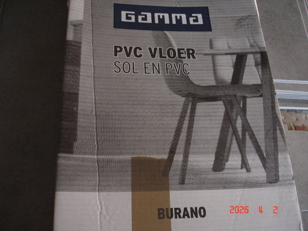 Click pvc Burano grijs, Ophalen, Gebruikt, Overige typen, Grijs